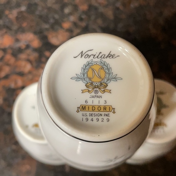 Set of 3 Vintage China Juice Tumbler by Noritake - Picture 4 of 8